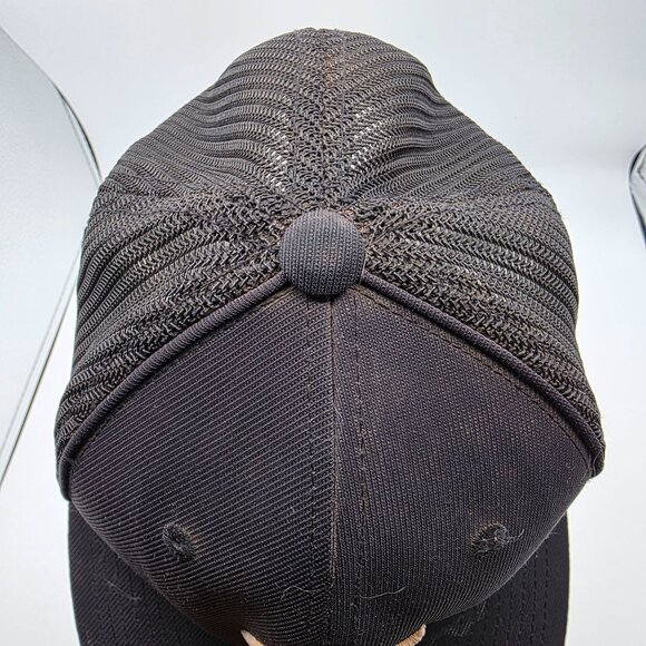 Pacific Headwear D-Series 405 S/M Black Mesh Trucker Baseball Hat Adjustable - Picture 5 of 9